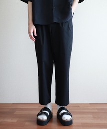 y/m by kitsune | 2タックナイロンワイドテーパードパンツ(その他パンツ)