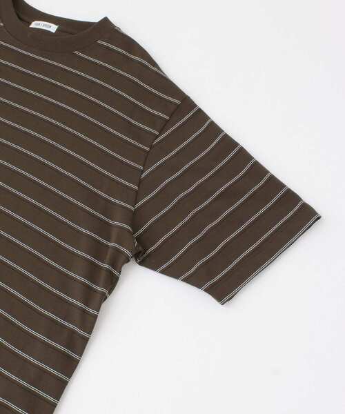 FORK&SPOON(フォークアンドスプーン)の「FORK&SPOON ボーダーショートスリーブTシャツ(Tシャツ/カットソー・メンズ・ブラウン/オフホワイト・MEDIUM/LARGE)」の20枚目の写真