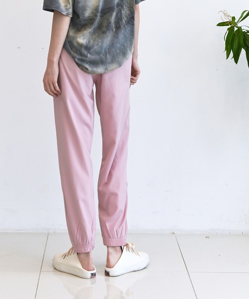 me+em select（ミームセレクト）の「パステルクールジョガーパンツ（その他パンツ・レディース・スカイブルー/ブラック/ベージュ/グレー/ピンク/イエロー/ミント・FREE）」の19枚目の写真