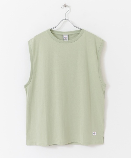 JEMORGAN（ジェーイーモーガン）の「『別注』JEMORGAN×Sonny Label　ノースリーブカットソー（Tシャツ/カットソー・メンズ・ブラック/ネイビー/オフホワイト/ミント・MEDIUM/LARGE）」の9枚目の写真