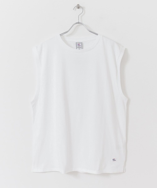 JEMORGAN（ジェーイーモーガン）の「『別注』JEMORGAN×Sonny Label　ノースリーブカットソー（Tシャツ/カットソー・メンズ・ブラック/ネイビー/オフホワイト/ミント・MEDIUM/LARGE）」の11枚目の写真