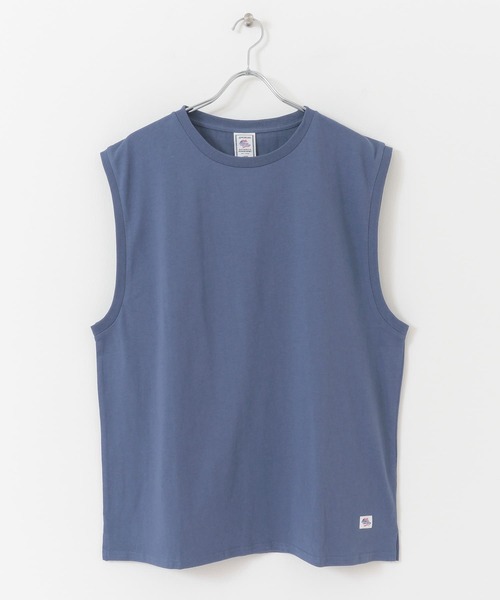 JEMORGAN（ジェーイーモーガン）の「『別注』JEMORGAN×Sonny Label　ノースリーブカットソー（Tシャツ/カットソー・メンズ・ブラック/ネイビー/オフホワイト/ミント・MEDIUM/LARGE）」の12枚目の写真