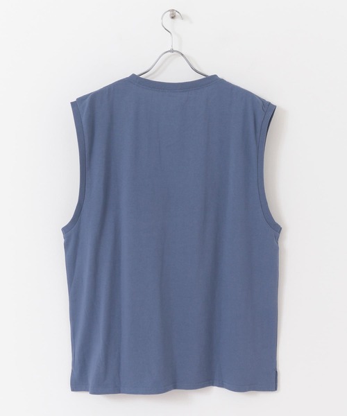 JEMORGAN（ジェーイーモーガン）の「『別注』JEMORGAN×Sonny Label　ノースリーブカットソー（Tシャツ/カットソー・メンズ・ブラック/ネイビー/オフホワイト/ミント・MEDIUM/LARGE）」の15枚目の写真