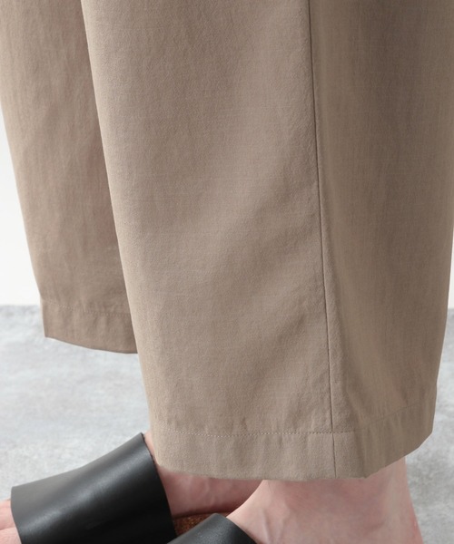 RAGEBLUE（レイジブルー）の「＜セットアップ着用可能＞シャリテック/リネンタッチワイドクロップドパンツ/950026（スラックス・メンズ・ブラック/ベージュ/パープル・MEDIUM/LARGE）」の15枚目の写真