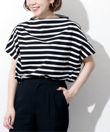 JOINT WORKS | J-ボトルネックボーダーTシャツ(Tシャツ/カットソー)