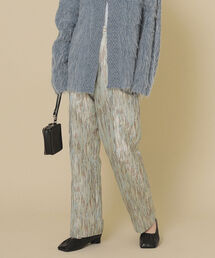 Ray BEAMS | Ray BEAMS / シャイニー ジャカード パンツ(その他パンツ)