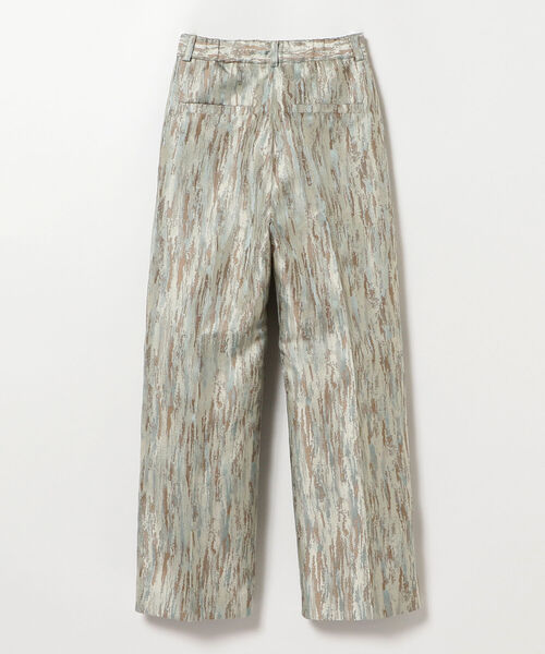 Ray BEAMS(レイビームス)の「Ray BEAMS / シャイニー ジャカード パンツ(その他パンツ・レディース・ベージュ/サックスブルー・1/0)」の19枚目の写真