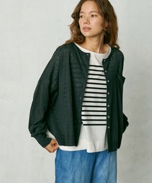 PUAL CE CIN | 麻天竺カーディガン(カーディガン/ボレロ)