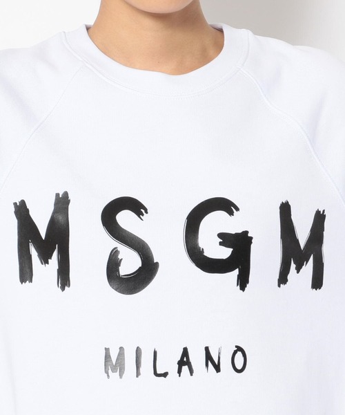 MSGM（エムエスジーエム）の「MSGM ブラッシュロゴスウェット