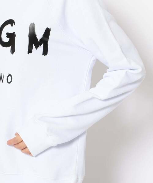 MSGM（エムエスジーエム）の「MSGM ブラッシュロゴスウェット