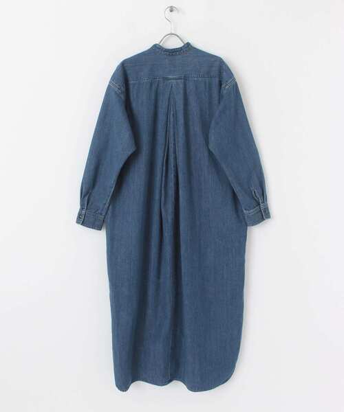 URBAN RESEARCH ROSSO(アーバンリサーチロッソ)の「【別注】ROSSO×Lee WORK DRESS(ワンピース・レディース・インディゴブルー/ライトインディゴブルー・FREE)」の5枚目の写真