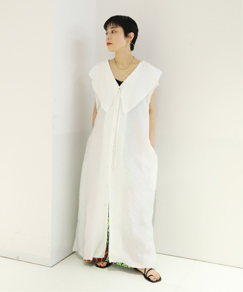 CITYSHOP（シティーショップ）の「BIG COLLAR DRESS 3：ワンピース