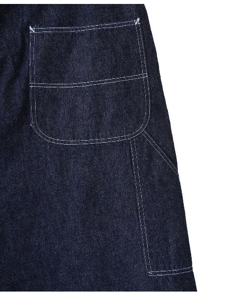 GOLD（ゴールド）の「GOLD / ゴールド：10.5oz JELT DENIM PAINTER PANTS：21B-GL41223A[MUS]（デニムパンツ・メンズ・ブラック/ネイビー・LARGE/SMALL/MEDIUM）」の18枚目の写真