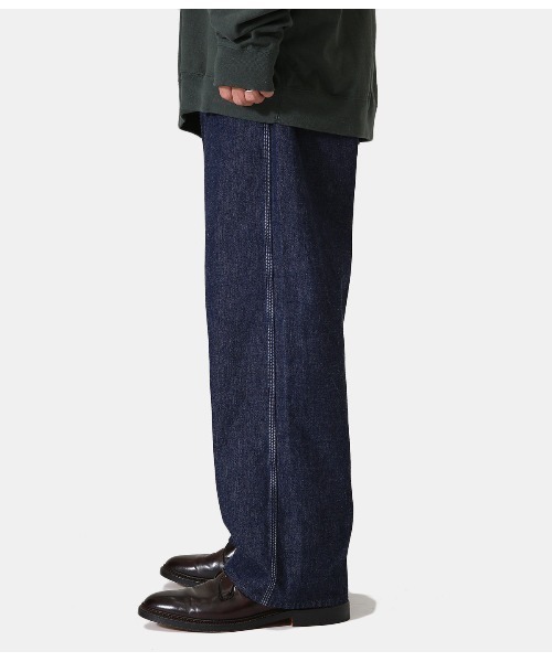 GOLD（ゴールド）の「GOLD / ゴールド：10.5oz JELT DENIM PAINTER PANTS：21B-GL41223A[MUS]（デニムパンツ・メンズ・ブラック/ネイビー・LARGE/SMALL/MEDIUM）」の21枚目の写真