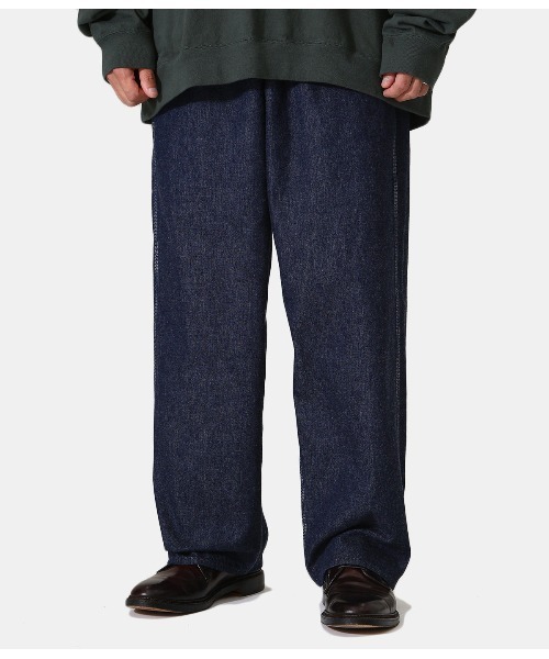 GOLD（ゴールド）の「GOLD / ゴールド：10.5oz JELT DENIM PAINTER PANTS：21B-GL41223A[MUS]（デニムパンツ・メンズ・ブラック/ネイビー・LARGE/SMALL/MEDIUM）」の20枚目の写真