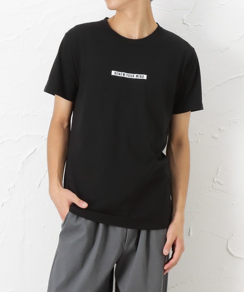 Mac-House(マックハウス)の「T-GRAPHICS フォトプリント半袖Tシャツ(Tシャツ/カットソー・メンズ・パープル/ホワイト×レッド/ホワイト/ブルー/ブラック・M/XL/L)」の5枚目の写真