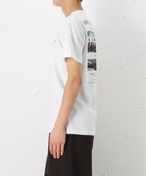 Mac-House(マックハウス)の「T-GRAPHICS フォトプリント半袖Tシャツ(Tシャツ/カットソー・メンズ・パープル/ホワイト×レッド/ホワイト/ブルー/ブラック・M/XL/L)」の17枚目の写真