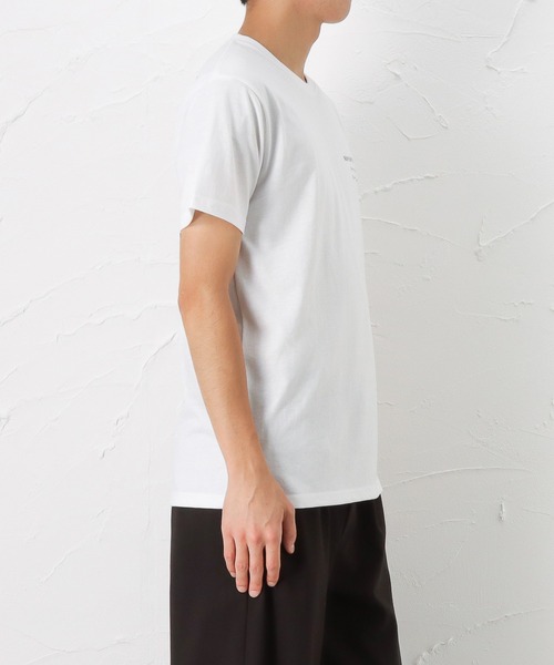 Mac-House(マックハウス)の「T-GRAPHICS フォトプリント半袖Tシャツ(Tシャツ/カットソー・メンズ・パープル/ホワイト×レッド/ホワイト/ブルー/ブラック・M/XL/L)」の18枚目の写真