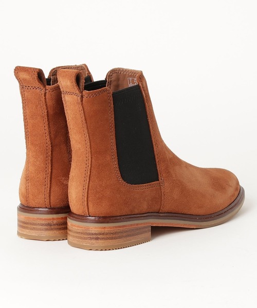 Clarks(クラークス)の「【ネット限定】Clarkdale Arlo / クラークデールアルロ (ダークタンスエード)(ブーツ・レディース・ダークブラウン・UK5/UK6/UK4/UK3/UK3.5/UK4.5/UK5.5)」の2枚目の写真