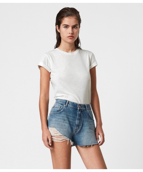 ALLSAINTS（オールセインツ）の「ANNA T-SHIRT | アンナ Tシャツ（Tシャツ/カットソー・レディース・ホワイト系その他・4/6/2/10/8）」の10枚目の写真