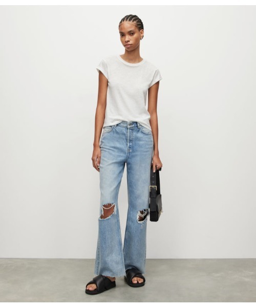 ALLSAINTS（オールセインツ）の「ANNA T-SHIRT | アンナ Tシャツ（Tシャツ/カットソー・レディース・ホワイト系その他・4/6/2/10/8）」の18枚目の写真