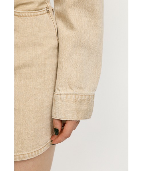 SLY（スライ）の「LUCAS CROP JK-E デニムジャケット（デニムジャケット・レディース・ベージュ・2/1）」の9枚目の写真