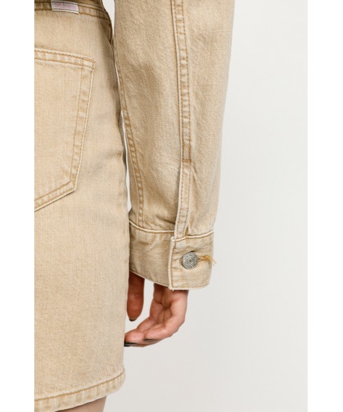 SLY（スライ）の「LUCAS CROP JK-E デニムジャケット（デニムジャケット・レディース・ベージュ・2/1）」の11枚目の写真