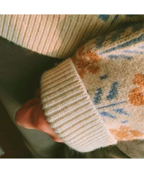 オレボレラ 花モチーフ カーディガン　ベスト　ボレロ2 オレボレラ 花モチーフ カーディガン ベスト ボレロ2 - メルカリ