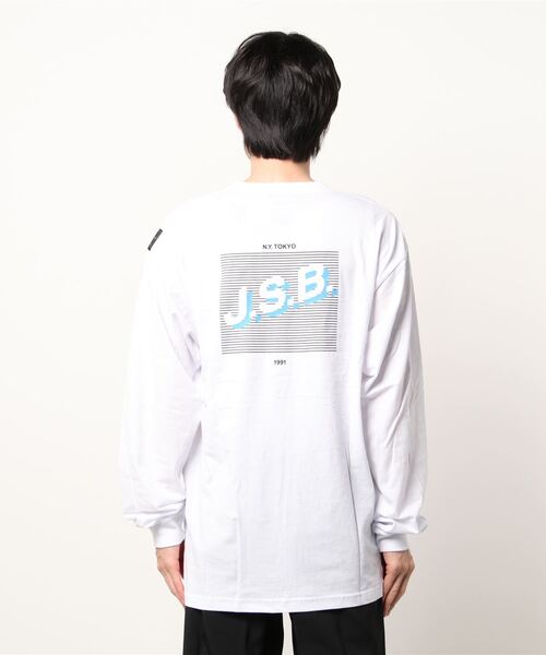 J.S.B.(ジェーエスビー)の「Diagonal Logo L/S Tee(Tシャツ/カットソー・メンズ・ホワイト/ブラック・MEDIUM/SMALL/LARGE/X-LARGE)」の9枚目の写真