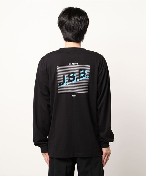 J.S.B.(ジェーエスビー)の「Diagonal Logo L/S Tee(Tシャツ/カットソー・メンズ・ホワイト/ブラック・MEDIUM/SMALL/LARGE/X-LARGE)」の13枚目の写真