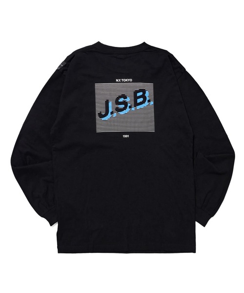 J.S.B.(ジェーエスビー)の「Diagonal Logo L/S Tee(Tシャツ/カットソー・メンズ・ホワイト/ブラック・MEDIUM/SMALL/LARGE/X-LARGE)」の8枚目の写真
