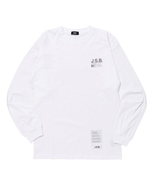 J.S.B.(ジェーエスビー)の「Diagonal Logo L/S Tee(Tシャツ/カットソー・メンズ・ホワイト/ブラック・MEDIUM/SMALL/LARGE/X-LARGE)」の12枚目の写真