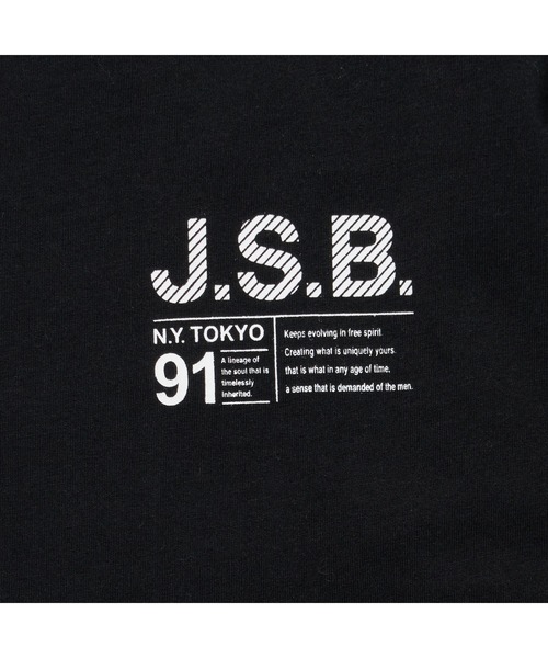 J.S.B.(ジェーエスビー)の「Diagonal Logo L/S Tee(Tシャツ/カットソー・メンズ・ホワイト/ブラック・MEDIUM/SMALL/LARGE/X-LARGE)」の10枚目の写真
