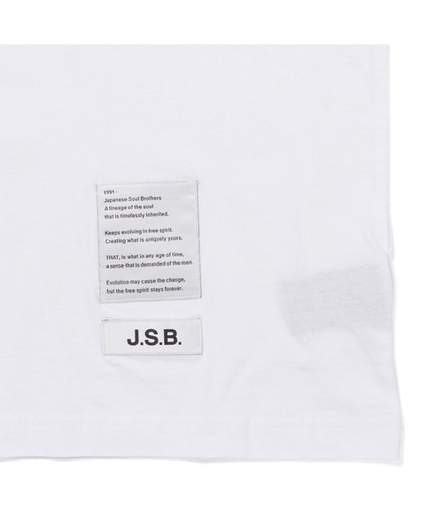 J.S.B.(ジェーエスビー)の「Diagonal Logo L/S Tee(Tシャツ/カットソー・メンズ・ホワイト/ブラック・MEDIUM/SMALL/LARGE/X-LARGE)」の5枚目の写真