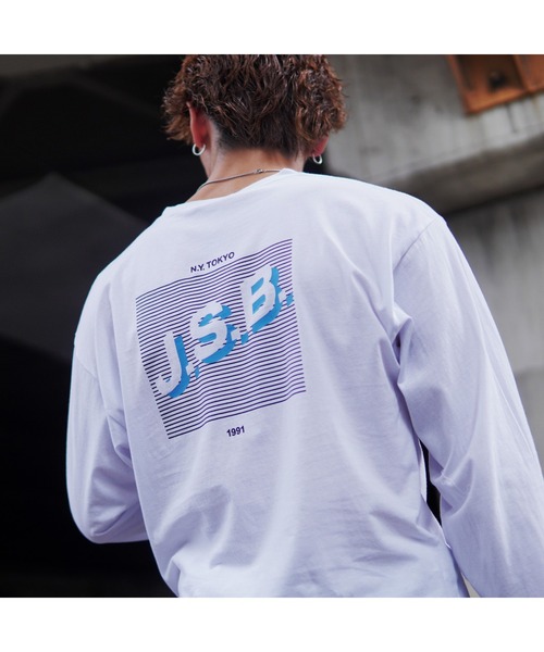 J.S.B.(ジェーエスビー)の「Diagonal Logo L/S Tee(Tシャツ/カットソー・メンズ・ホワイト/ブラック・MEDIUM/SMALL/LARGE/X-LARGE)」の14枚目の写真
