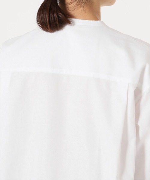 VERMEIL par iena(ヴェルメイユパーイエナ)の「THOMAS MASONボザムシャツ◆(Tシャツ/カットソー・レディース・ホワイト/サックスブルー・FREE)」の15枚目の写真