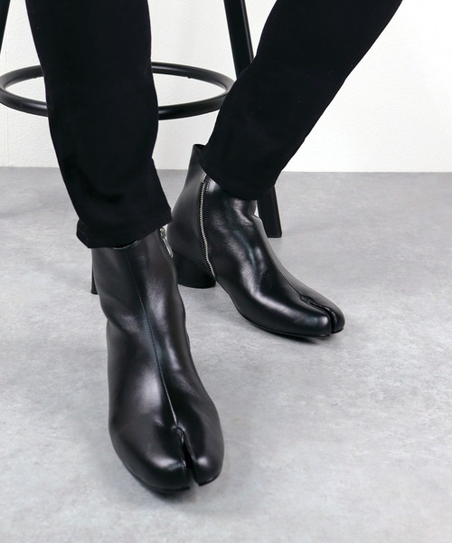 RED COVER（レッドカバー）の「レザー足袋ブーツ　ファスナータイプ（ブーツ・メンズ・ブラック・40/41/42/43/44）」の5枚目の写真