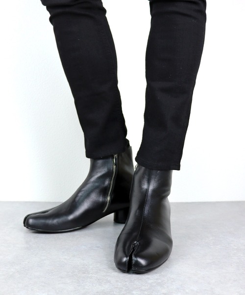 RED COVER（レッドカバー）の「レザー足袋ブーツ　ファスナータイプ（ブーツ・メンズ・ブラック・40/41/42/43/44）」の7枚目の写真