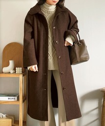 《インスタグラマーyumi.さんコラボ》ステンカラーロングコート