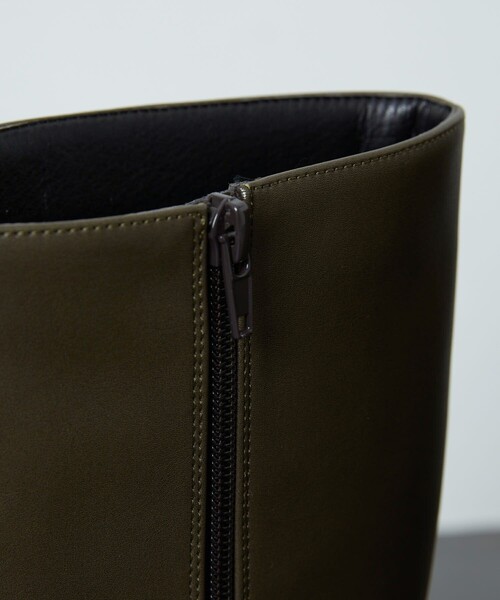 FREAK'S STORE（フリークスストア）の「▽【WEB限定】フェイクレザーロングブーツ（ブーツ・レディース・ブラック/ダークブラウン/オリーブ・22.5cm/23.0cm/23.5cm/24.0cm/24.5cm）」の15枚目の写真