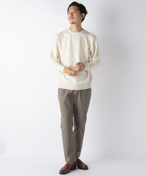 NOLLEY'S goodman(ノーリーズグッドマン)の「ナチュラルカシミヤ プルオーバーニット(ニット/セーター・メンズ・ブラウン/オフホワイト・M/L)」の7枚目の写真