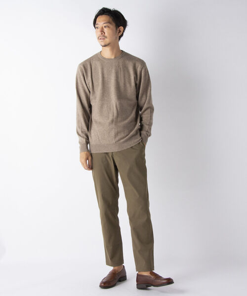 NOLLEY'S goodman(ノーリーズグッドマン)の「ナチュラルカシミヤ プルオーバーニット(ニット/セーター・メンズ・ブラウン/オフホワイト・M/L)」の9枚目の写真
