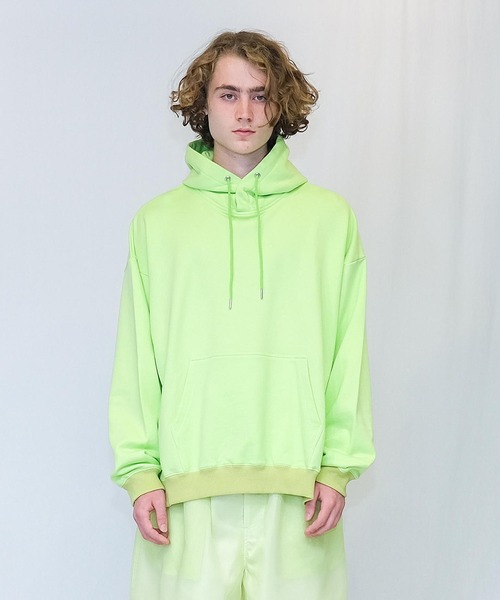 Wizzard（ウィザード）の「Wizzard ウィザード / SIDE ZIP HOODIE サイドジップフーディー（パーカー・メンズ・チャコール/ベージュ/グリーン/ロイヤルブルー/ライム・3/1/2）」の4枚目の写真