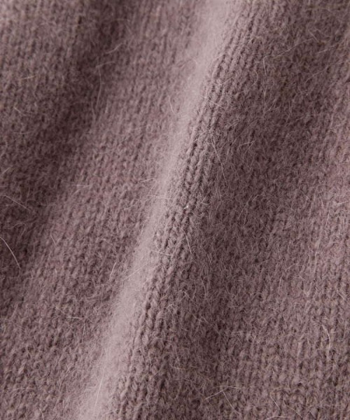 N.(N. Natural Beauty Basic)(エヌエヌナチュラルビューティーベーシック)の「◆ウォッシャブルフォックス混ニットカーディガン(カーディガン/ボレロ・レディース・アイボリー/モカ/ネイビー/ピンク・MEDIUM)」の19枚目の写真