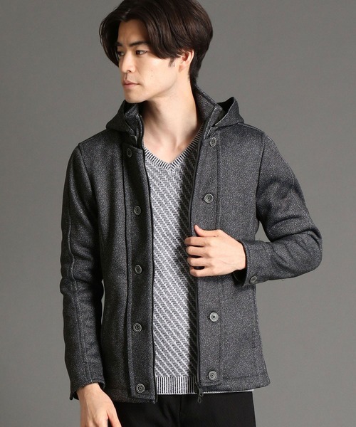 ハイダウェイ（HIDEAWAYS）/裏毛フリースナポレオンブルゾン HIDEAWAYS NICOLE（ハイダウェイニコル）の「裏毛フリースナポレオン