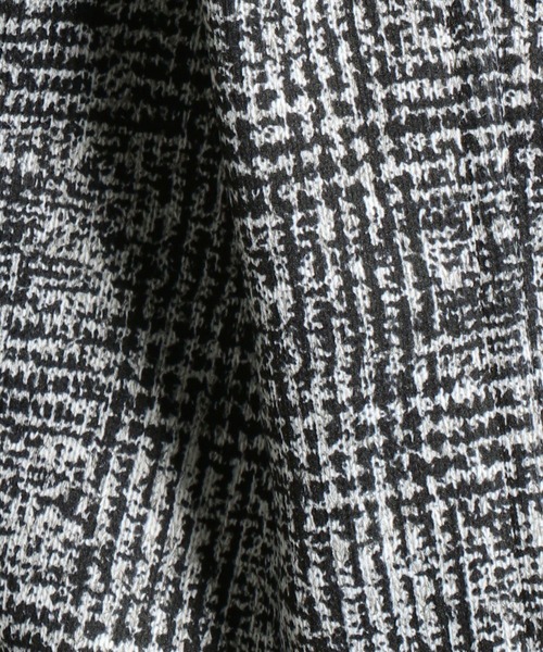 HIDEAWAYS NICOLE（ハイダウェイニコル）の「裏毛フリースナポレオンブルゾン（ブルゾン・メンズ・グレー系その他/チャコールグレー/グレー/チェック・MEDIUM/X-LARGE/LARGE）」の14枚目の写真