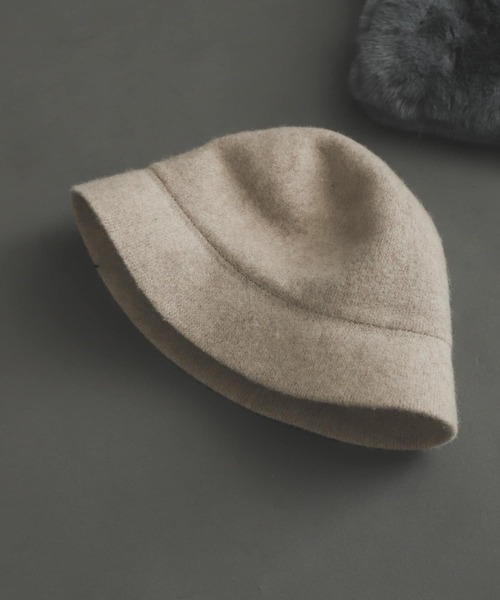 SENSE OF PLACE by URBAN RESEARCH（センスオブプレイスバイアーバンリサーチ）の「ウール混コンパクトハット（キャップ・レディース・ベージュ/ブラウン/ブラック・ONE）」の3枚目の写真