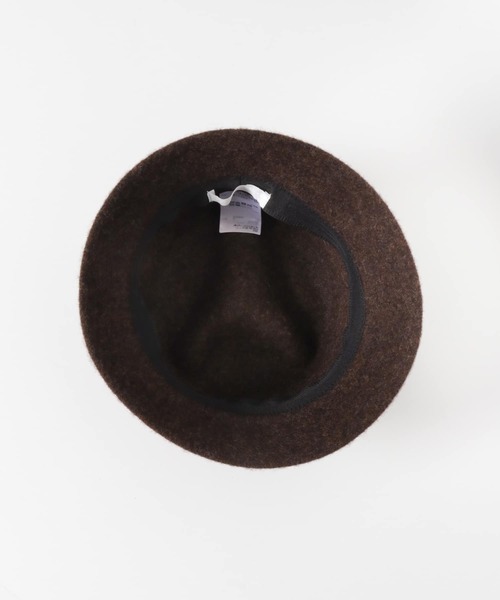 SENSE OF PLACE by URBAN RESEARCH（センスオブプレイスバイアーバンリサーチ）の「ウール混コンパクトハット（キャップ・レディース・ベージュ/ブラウン/ブラック・ONE）」の4枚目の写真