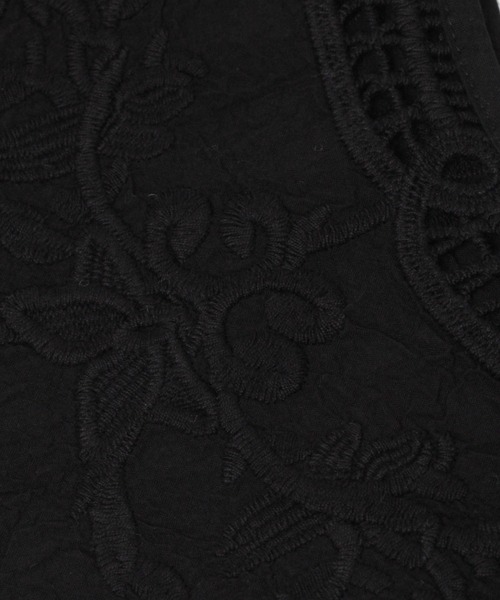 studio CLIP（スタディオクリップ）の「ガーゼレース付け襟（付け襟・レディース・ライトベージュ/ホワイト/ブラック・FREE）」の15枚目の写真