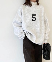 CANAL JEAN | 1975 TOKYO(1975 トーキョー) "TEAM5"クルーネック裏起毛トレーナー(スウェット)